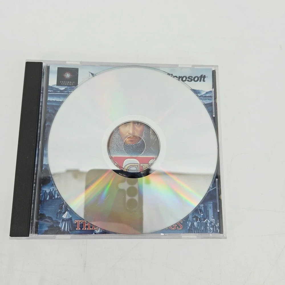 Microsoft Age of Empires II The Age of Kings PC CD-ROM 1999 RTS Game Complete